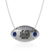 Notre Dame Fighting Irish Dayna Designs Football Necklace