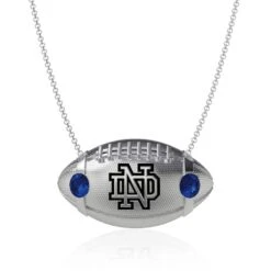 Notre Dame Fighting Irish Dayna Designs Football Necklace