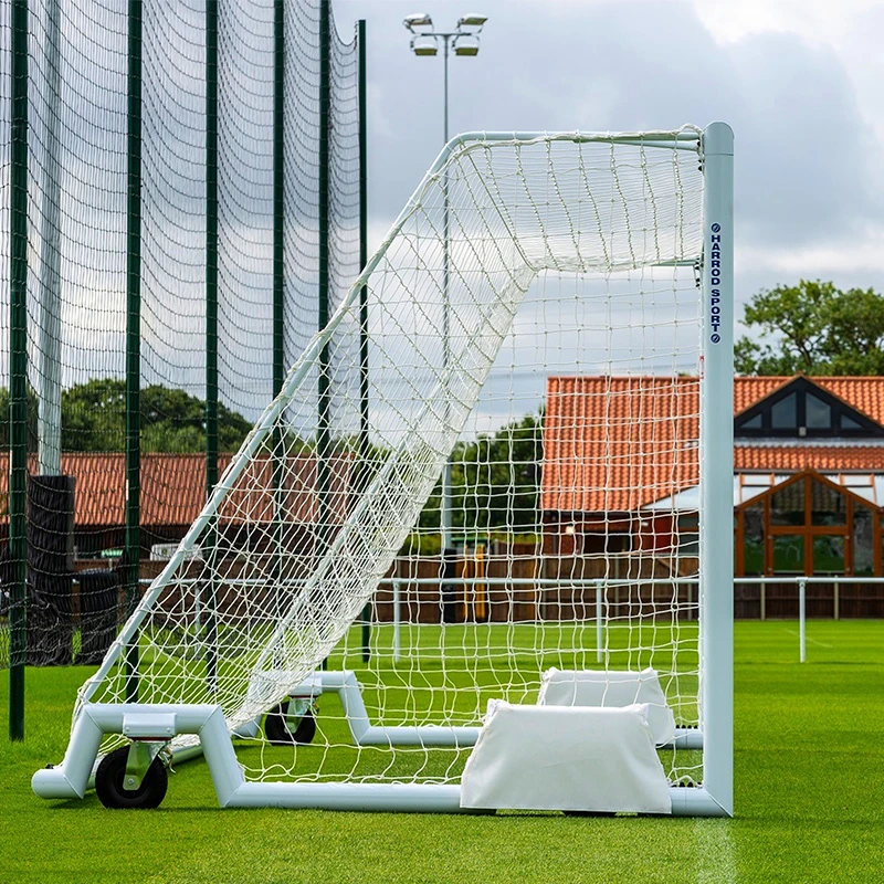 Harrod Sport 24ft X 8ft Aluminium Swivel Football Posts 2 Harrod Sport 24ft X 8ft Aluminium Swivel Football Posts - Image 2
