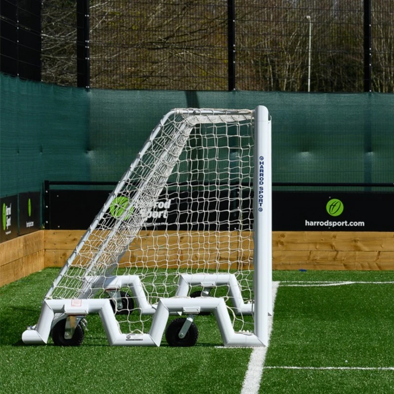 Harrod Sport 12ft X 6ft Aluminium Swivel Football Posts 1 Harrod Sport 12ft X 6ft Aluminium Swivel Football Posts