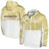 Washington Huskies Adidas Husky Royalty Football Strategy Full-Zip Hoodie - Gold