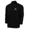 Ohio State Buckeyes Antigua Football Big & Tall Generation Quarter-Zip Pullover Top - Black