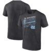 North Carolina Tar Heels Fanatics Branded 2022 ACC Coastal Division Football Champions Slanted Knockout T-Shirt - Charcoal
