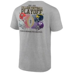 Fanatics Branded 2022 College Football Playoff Bracket T-Shirt - Heather Gray 7 Fanatics Branded 2022 College Football Playoff Bracket T-Shirt - Heather Gray -Football Related Stores mens fanatics branded heather gray 2022 college football playoff bracket t shirt pi5264000 altimages ff 5264263 55f8c03fd51138d09514alt3 full