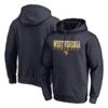 West Virginia Mountaineers Fanatics Branded True Sport Football Pullover Hoodie - Navy