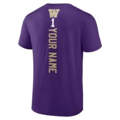 Washington Huskies Fanatics Branded Playmaker Personalized Football T-Shirt - Purple -Football Related Stores mens fanatics branded purple washington huskies playmaker personalized football t shirt pi4724000 altimages ff 4724064 b1e7a53fa32dbcd906c4alt3 full