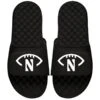 Northwestern Wildcats ISlide Football Logo Slide Sandals - Black