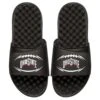 Ohio State Buckeyes ISlide Football Logo Slide Sandals - Black