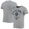 Notre Dame Fighting Irish League Collegiate Wear Football Locker Victory Falls Tri-Blend T-Shirt - Heathered Gray