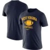 West Virginia Mountaineers Nike Retro Football Lockup Legend Performance T-Shirt - Navy