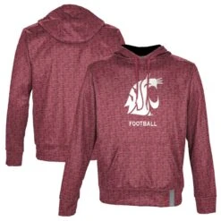 Washington State Cougars ProSphere Football Name Drop Pullover Hoodie - Crimson