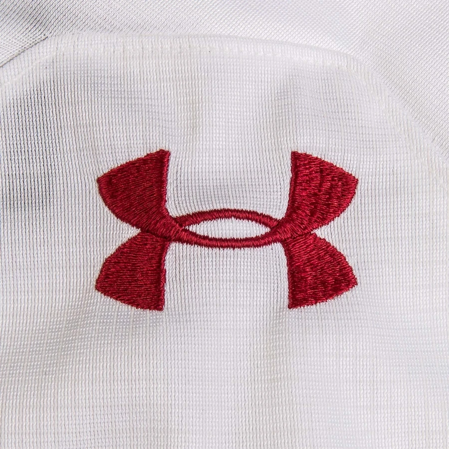 #1 Wisconsin Badgers Under Armour Premier Football Jersey - White 9 #1 Wisconsin Badgers Under Armour Premier Football Jersey - White - Image 9