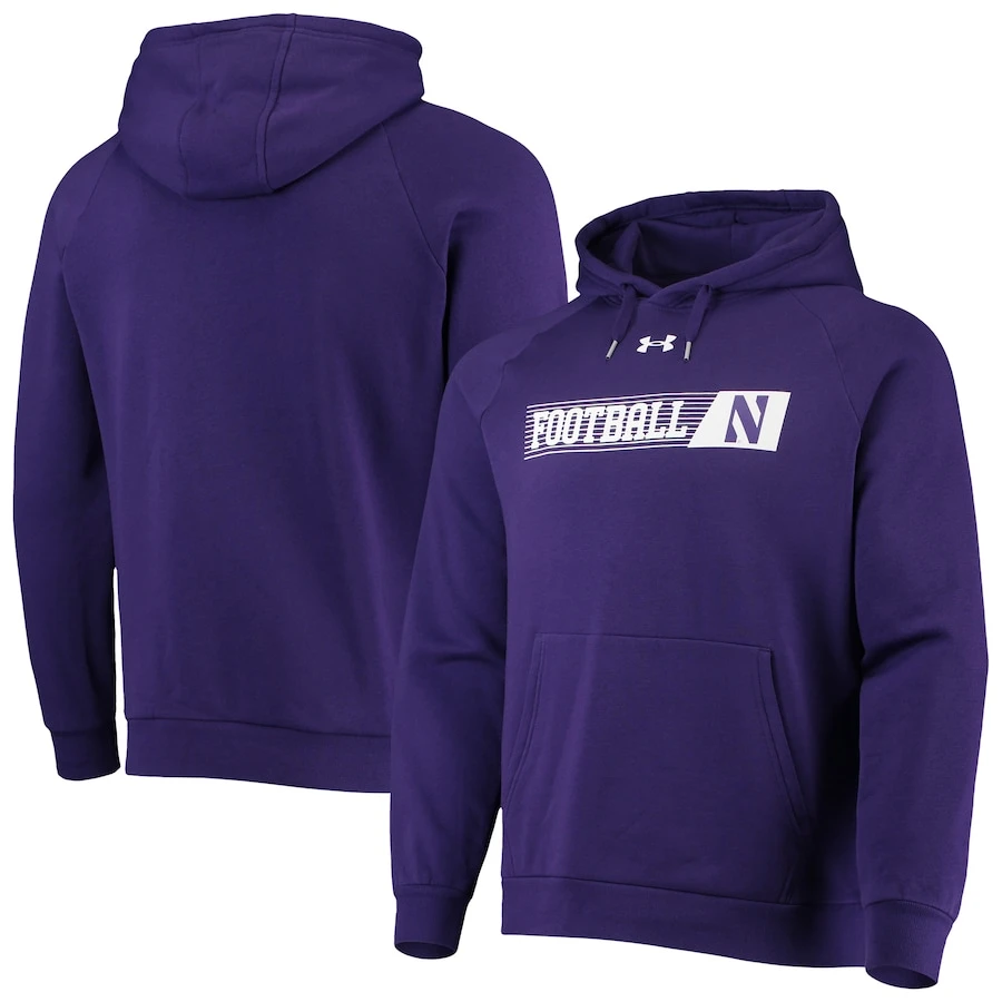Northwestern Wildcats Under Armour 2021 Sideline Football All-Day Raglan Pullover Hoodie - Purple 1 Northwestern Wildcats Under Armour 2021 Sideline Football All-Day Raglan Pullover Hoodie - Purple
