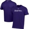 Northwestern Wildcats Under Armour 2022 Sideline Football Performance Cotton T-Shirt - Purple
