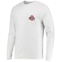 Ohio State Buckeyes Vineyard Vines Football Whale Long Sleeve T-Shirt - White -Football Related Stores mens vineyard vines white ohio state buckeyes football whale long sleeve t shirt pi3985000 altimages ff 3985179 1f06e03bdffd238150c4alt2 full