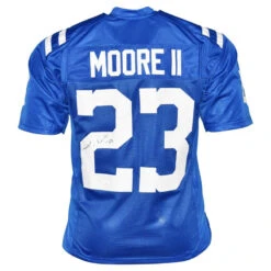Kenny Moore II Autographed Indianapolis Colts Football NFL Jersey JSA