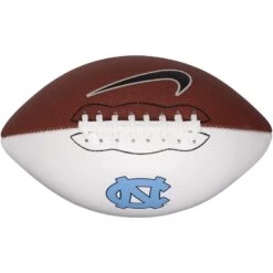 North Carolina Tar Heels Nike Autographic Football