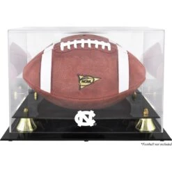 North Carolina Tar Heels Fanatics Authentic Golden Classic Team (2015-Present Logo) Football Display Case With Mirror Back