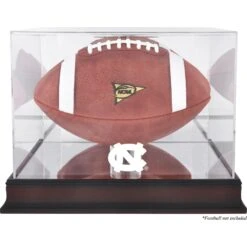 North Carolina Tar Heels Fanatics Authentic Mahogany Base (2015-Present Logo) Football Case With Mirror Back