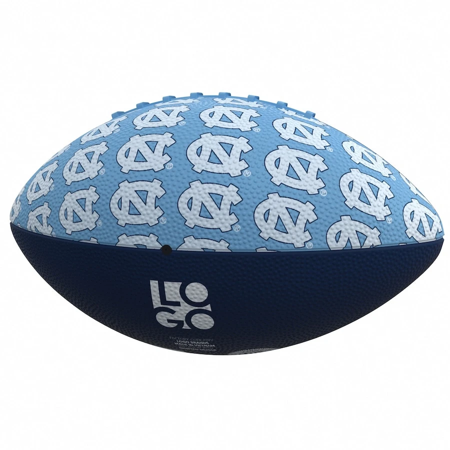 North Carolina Tar Heels Mini Rubber Football 2 North Carolina Tar Heels Mini Rubber Football - Image 2