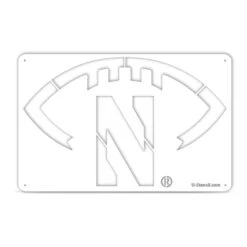 Northwestern Wildcats Football Logo Tailgater Stencil