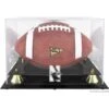 Northwestern Wildcats Fanatics Authentic Golden Classic Logo Football Display Case With Mirror Back