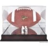 Northwestern Wildcats Fanatics Authentic Mahogany Base Logo Football Display Case With Mirror Back