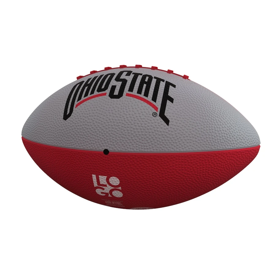 Ohio State Buckeyes Pinwheel Logo Mini Football 2 Ohio State Buckeyes Pinwheel Logo Mini Football - Image 2