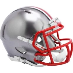 Ohio State Buckeyes Unsigned Riddell FLASH Alternate Revolution Speed Mini Football Helmet