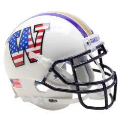 Washington Huskies Fanatics Authentic Schutt USA Theme Mini Football Helmet