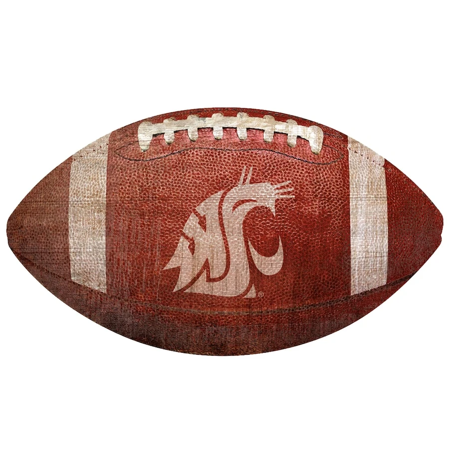 Washington State Cougars 12'' Football Sign 1 Washington State Cougars 12'' Football Sign