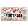 Wisconsin Badgers 6'' X 12'' Hello Football Wall Art