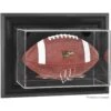 Wisconsin Badgers Fanatics Authentic Black Framed Wall-Mountable Football Display Case