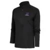Washington Huskies Antigua Women's Football Tribute Half-Zip Pullover Top - Charcoal