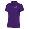 Washington Huskies Antigua Women's Football Legacy Pique Polo - Purple