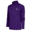 Washington Huskies Antigua Women's Football Tribute Half-Zip Pullover Top - Purple