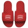 Wisconsin Badgers ISlide Youth Football Logo Slide Sandals - Red